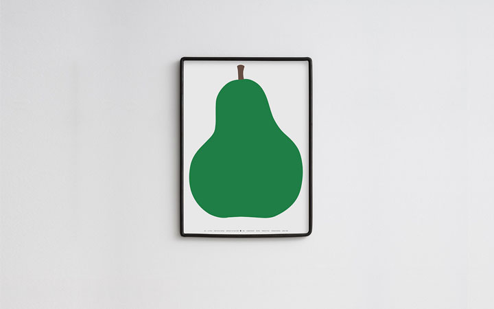La Pera Print by Danese Artemide Accessories